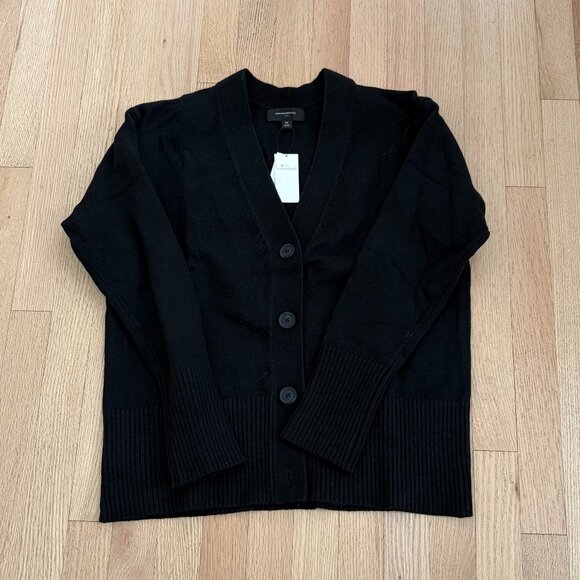 Banana Republic Factory Ribbed Button-Front Cardigan | Women’s Medium | NWT - Picture 1 of 4